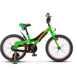 Детский велосипед STELS Pilot 180 16 2018 (зеленый)