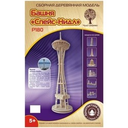 3D пазл Wooden Toys Space Needle Tower P180