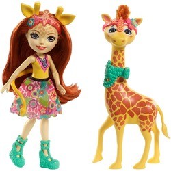 Кукла Enchantimals Gillian Giraffe and Pawl FKY74