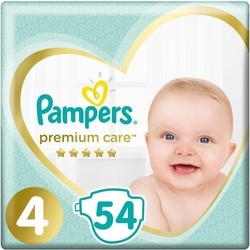 Подгузники Pampers Premium Care 4 / 54 pcs