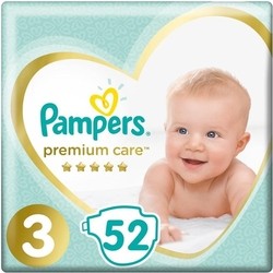 Подгузники Pampers Premium Care 3 / 52 pcs