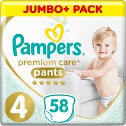Подгузники Pampers Premium Care Pants 4 / 58 pcs
