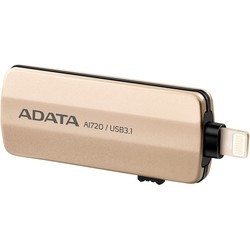 USB Flash (флешка) A-Data AI720 64Gb (золотистый)