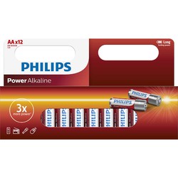 Аккумуляторная батарейка Philips Power Alkaline 12xAA