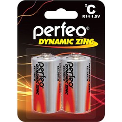 Аккумуляторная батарейка Perfeo Dynamic Zinc 2xC