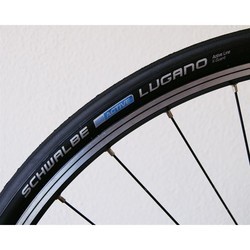 Велопокрышка Schwalbe Lugano K-Guard Wired 700x23C