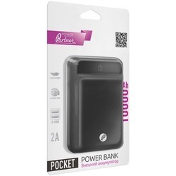 Powerbank аккумулятор Partner Pocket 10000