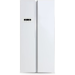 Холодильник Ginzzu NFK-465 (нержавеющая сталь)
