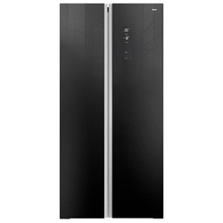 Холодильник Ginzzu NFK-465 Glass (черный)