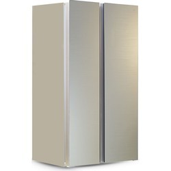 Холодильник Ginzzu NFK-605 Glass (черный)