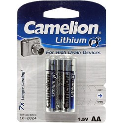 Аккумуляторы и батарейки Camelion Lithium 2xAA
