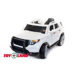 Детский электромобиль Toy Land Ford Explorer CH9936 (белый)