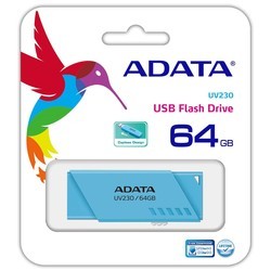 USB Flash (флешка) A-Data UV230 32Gb (черный)