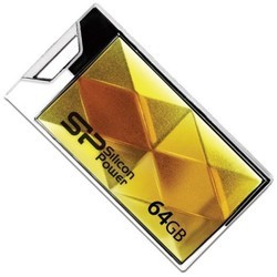USB Flash (флешка) Silicon Power Touch 850 (золотистый)