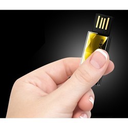 USB Flash (флешка) Silicon Power Touch 850 8Gb (золотистый)