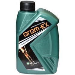 Моторные масла Grom-Ex Moto 4T 10W-40 1L