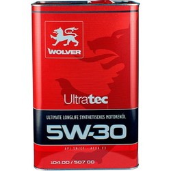 Моторные масла Wolver UltraTec 5W-30 4L