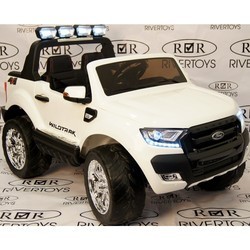Детский электромобиль RiverToys New Ford Ranger (синий)