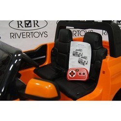 Детский электромобиль RiverToys Toyota Tundra Mini JJ2266 (оранжевый)
