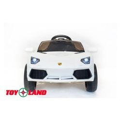 Детский электромобиль Toy Land Lamborghini BBH1188 (белый)