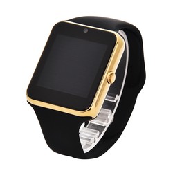Носимый гаджет Smart Watch Q7S (золотистый)