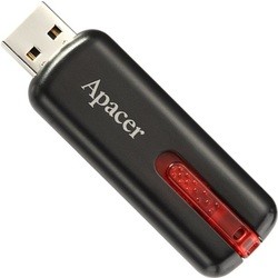 USB Flash (флешка) Apacer AH326 8Gb (черный)