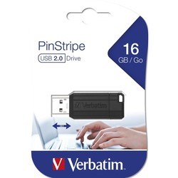 USB Flash (флешка) Verbatim PinStripe (синий)