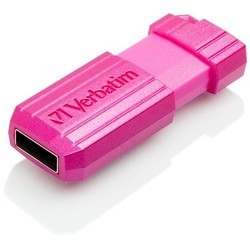 USB Flash (флешка) Verbatim PinStripe 16Gb (розовый)