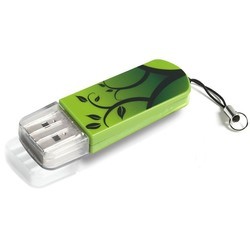 USB Flash (флешка) Verbatim Mini Elements 8Gb (оранжевый)