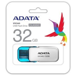 USB Flash (флешка) A-Data UV240 8Gb (белый)