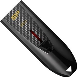 USB Flash (флешка) Silicon Power Blaze B25 64Gb (черный)