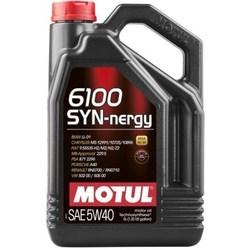 Моторное масло Motul 6100 Syn-Nergy 5W-40 5L