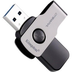 USB Flash (флешка) Kingston DataTraveler Swivl 32Gb (черный)