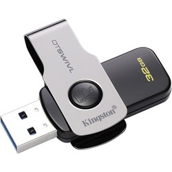 USB Flash (флешка) Kingston DataTraveler Swivl 32Gb (серебристый)