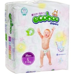 Подгузники Ecoboo Diapers L / 20 pcs
