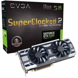 Видеокарта EVGA GeForce GTX 1080 08G-P4-6585-KR