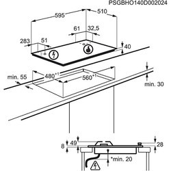 Варочная поверхность Electrolux EGS 6436 WW