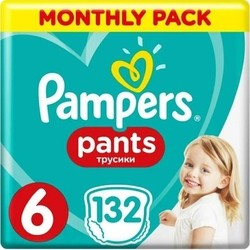 Подгузники Pampers Pants 6 / 132 pcs