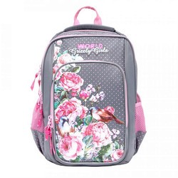 Школьный рюкзак (ранец) Grizzly RG-866-2 (серый)