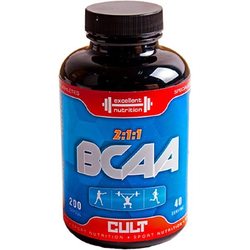 Аминокислоты CULT Sport Nutrition BCAA 2-1-1 200 cap