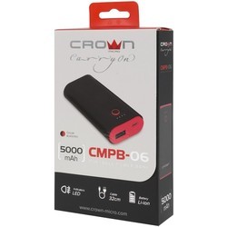 Powerbank аккумулятор Crown CMPB-06