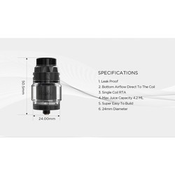 Электронная сигарета Augvape Intake RTA