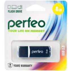 USB Flash (флешка) Perfeo C02 (белый)