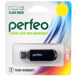 USB Flash (флешка) Perfeo C03 4Gb (белый)