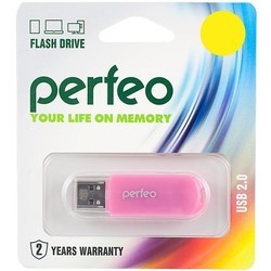 USB Flash (флешка) Perfeo C03 4Gb (розовый)