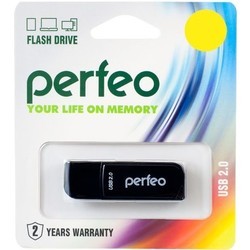 USB Flash (флешка) Perfeo C10 16Gb (белый)