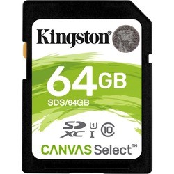 Карта памяти Kingston SDXC Canvas Select 64Gb