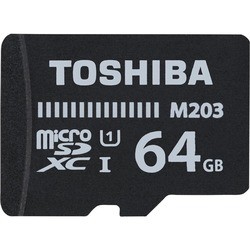 Карта памяти Toshiba M203 microSDXC UHS-I U1 64Gb