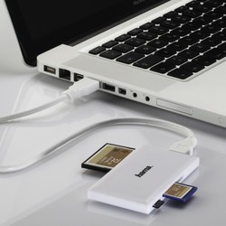 Картридер/USB-хаб Hama USB 3.0 Multicard Reader