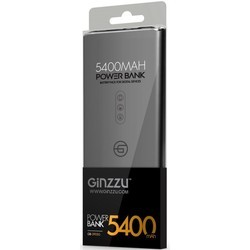 Powerbank аккумулятор Ginzzu GB-3905 (черный)